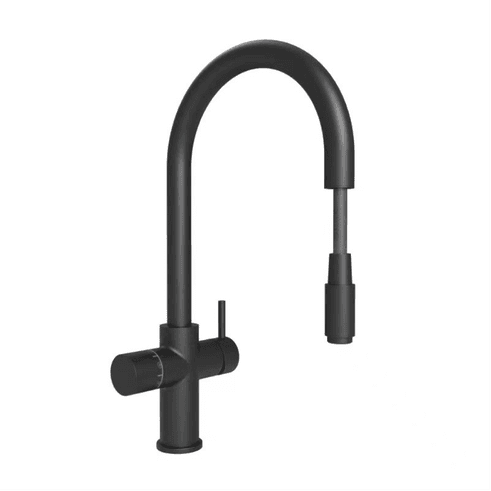 Fraser kitchen water tap in Matte Black