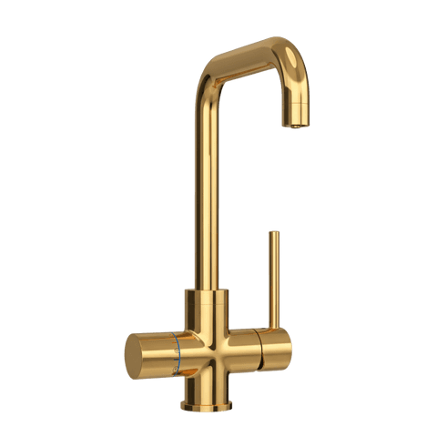 Yukon kitchen water tap in Gold